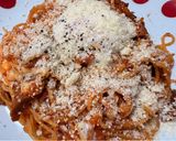 塩分2.1:温玉とろりトマトチーズパスタ作り方6写真