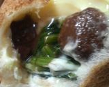 ミートボールほうれん草チーズホットサンド作り方3写真