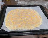 もち明太子チーズピザ作り方5写真