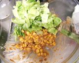 キャベツのコーンマヨおかか醤油和え作り方3写真