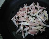 ごぼうとベーコンの卵炒め作り方4写真
