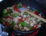 鶏肉のバジル炒め作り方4写真