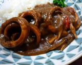旨味ぎっしりイカトマカレー作り方8写真