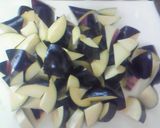 ナスの揚げ煮びたし☆作り方1写真