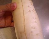 衝撃の裏技☆包丁いらず！大根の皮むき作り方3写真