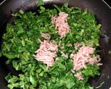 だいこんの葉っぱがメイン〜肉みそ炒め〜作り方6写真