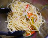 簡単！夏野菜レモンパスタ作り方5写真