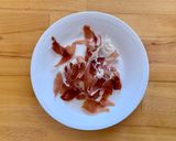 ルッコラ・ペーストと生ハムのパスタ作り方1写真