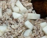 大根と豚バラ肉の貝柱とろみスープ作り方3写真