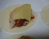 餃子の皮でミニホットドッグ♪作り方2写真