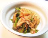 カブの葉の煮びたし作り方5写真