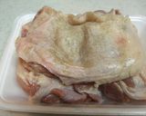 ✿　鶏肉のワイン蒸し焼き　✿作り方1写真