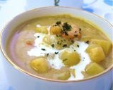 シーフードミックスの豆乳カレーチャウダー作り方5写真