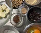 ＊くるみ＆いちじくの味噌パウンド＊作り方1写真