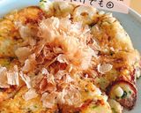 竹輪と蓮根のチーズお好み焼き作り方7写真