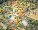 ヘルシー☆野菜いっぱいキーマカレー風作り方3写真