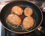 単身赴任亭主の和風ハンバーグ作り方3写真