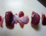 砂肝のマヨ黒こしょう炒め作り方2写真