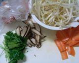 ベトナムフォーの鶏ひき肉炒め作り方1写真