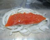 №３６　しめじも美味しい鮭のホイル焼き作り方4写真