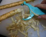 じゅわっと甘いきんぴらごぼう作り方2写真
