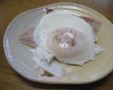 ノンオイル！ぷるぷるきれいな目玉焼き作り方5写真