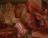 生マグロのアラでふわふわ甘辛煮作り方2写真