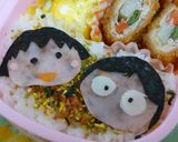 キャラ弁：超簡単！ちびまるこちゃん弁当作り方4写真