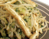 もやしと生青梗菜のゴマみそ和え作り方4写真