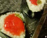 ✿ワサビ明太の❀夏✿おにぎり作り方2写真