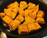 カボチャの甘煮(ほんのりバター風味)作り方1写真