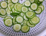 胡麻たっぷり♪たこと胡瓜の酢の物作り方2写真