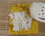 ベビーチーズ入りトラ柄恵方巻🐯作り方4写真