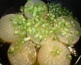 大根のたらこあんかけ作り方5写真