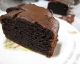 チョコ半分で☆生チョコケーキ作り方24写真