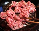 茎ブロッコリーと牛肉のオイスター炒め作り方5写真
