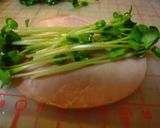 ハムとカイワレの森作り方1写真