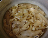 麩と卵のふわふわ澄まし汁作り方3写真