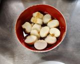 くせ無し　にんじんとお麩の吸い物作り方6写真