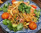 パクチー焼きそば#わが家のスピードご飯作り方7写真