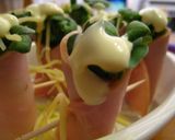 ハムとカイワレの森作り方5写真