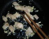 空豆とベーコンのアンチョビ炒め作り方2写真