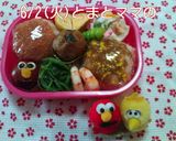 キャラ弁☆エルモ&ビックバード作り方4写真