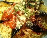 ナスとトマトのパスタ 高原風トマトソース作り方9写真
