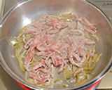 ザーサイ風味◆肉にらもやし炒め作り方8写真