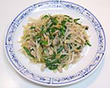 ザーサイ風味◆肉にらもやし炒め作り方11写真