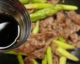 お弁当にもつまみにも!アスパラ牛肉炒め作り方6写真