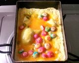 お弁当☆手毬麩☆カラフル卵焼き作り方3写真