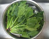 ほうれん草のごま和え作り方1写真