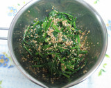 ほうれん草のごま和え作り方8写真